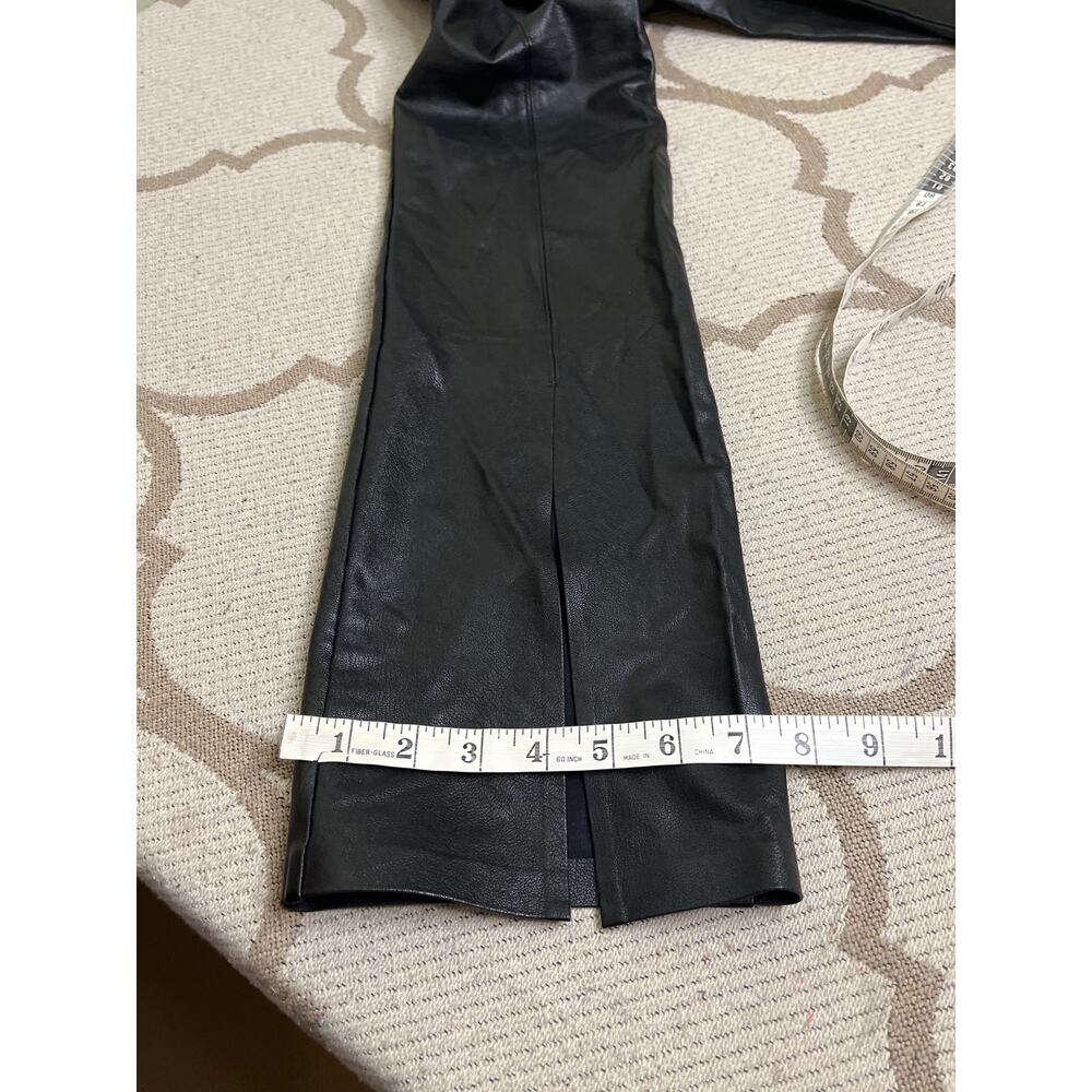 Commando Faux Leather Split Front Pull On Pants, … - image 7